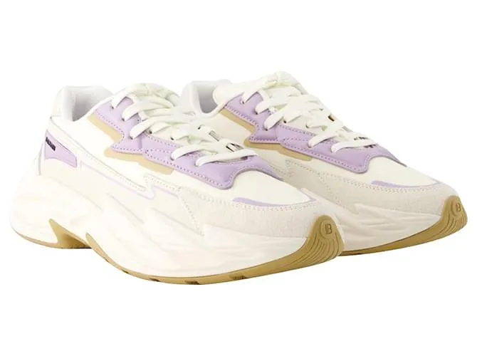 BDR.4SOL0N ZAPATILLAS  BALMAIN  PIEL SINTéTICA  BEIGE CASTAñO 