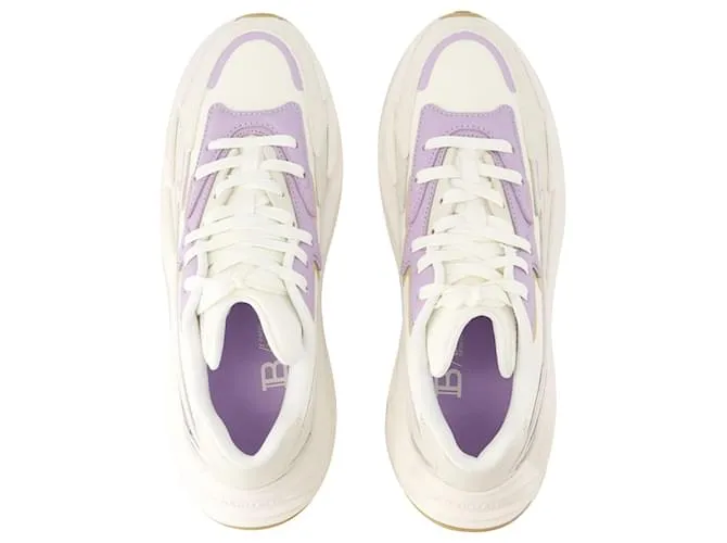 BDR.4SOL0N ZAPATILLAS  BALMAIN  PIEL SINTéTICA  BEIGE CASTAñO 