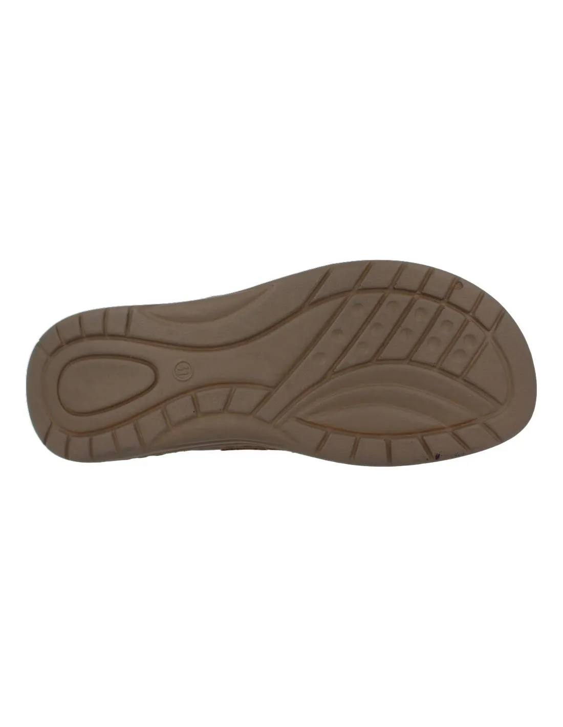BAERCHI  SANDALIA HOMBRE VELCRO CUERO