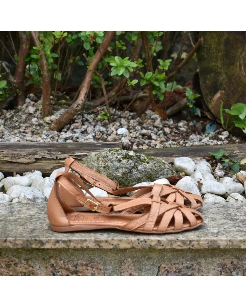 Bailarina estilo cangrejera TOP3SHOES 22668