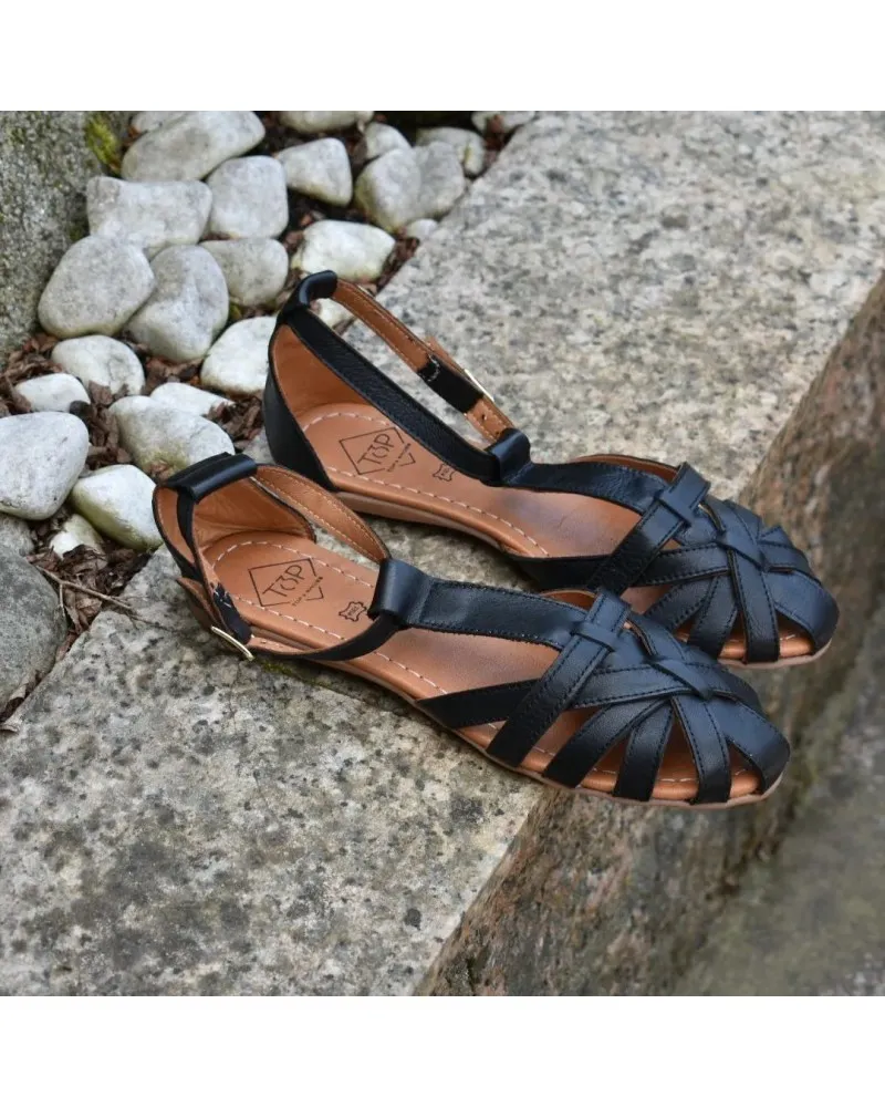 Bailarina estilo cangrejera TOP3SHOES 22668