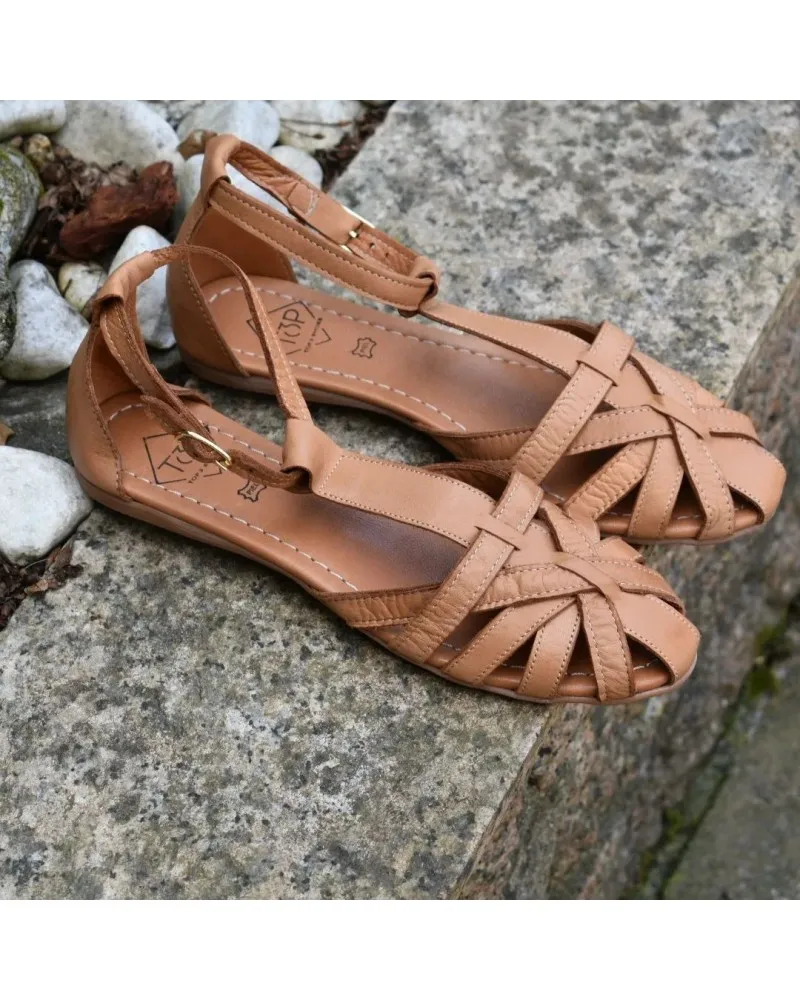 Bailarina estilo cangrejera TOP3SHOES 22668
