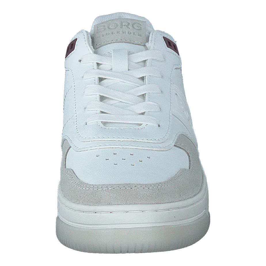 BJöRN ZAPATOS BORG T2300 CTR W WHITEBURGUNDY