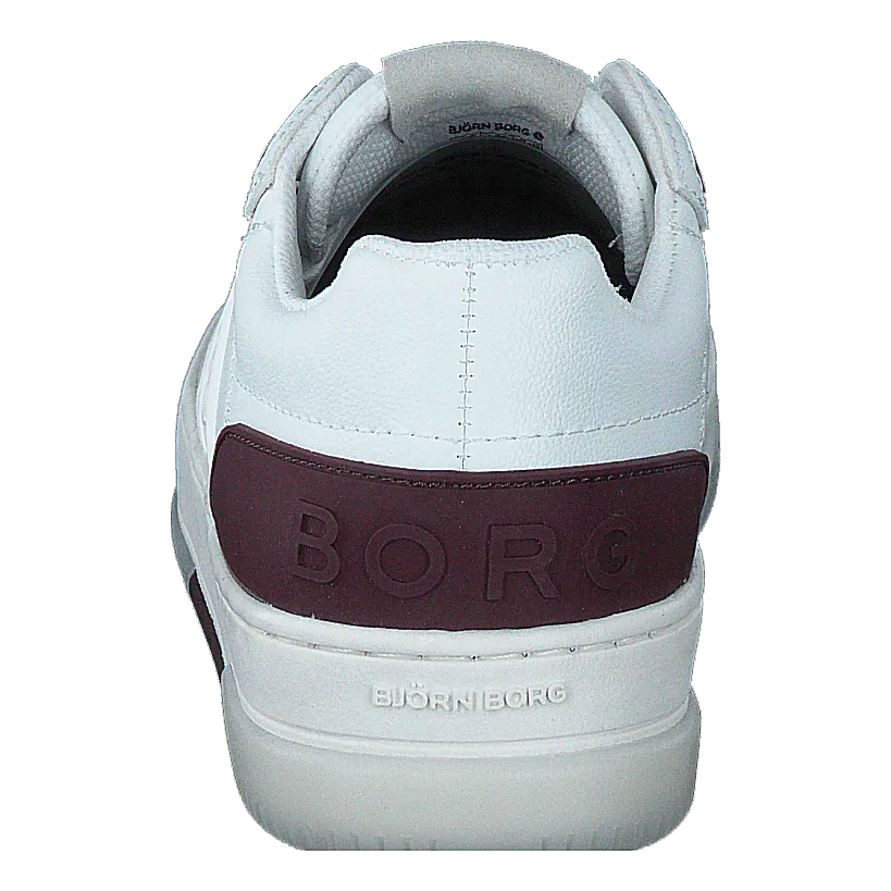 BJöRN ZAPATOS BORG T2300 CTR W WHITEBURGUNDY