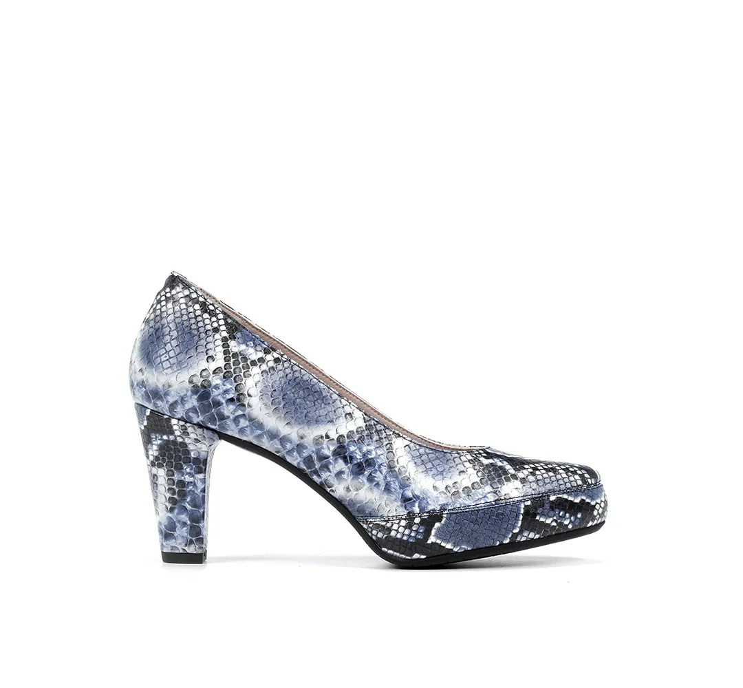 BLESA D5794 ZapatodeTacón Azul