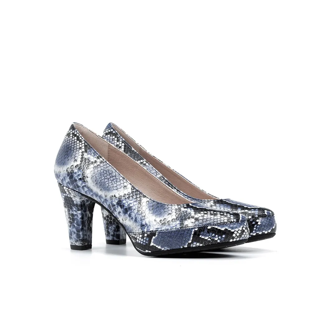 BLESA D5794 ZapatodeTacón Azul
