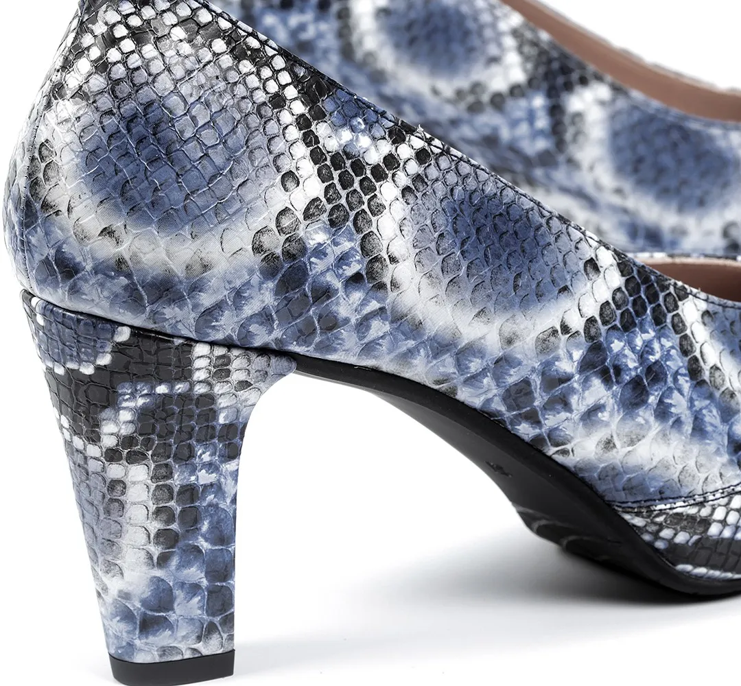 BLESA D5794 ZapatodeTacón Azul