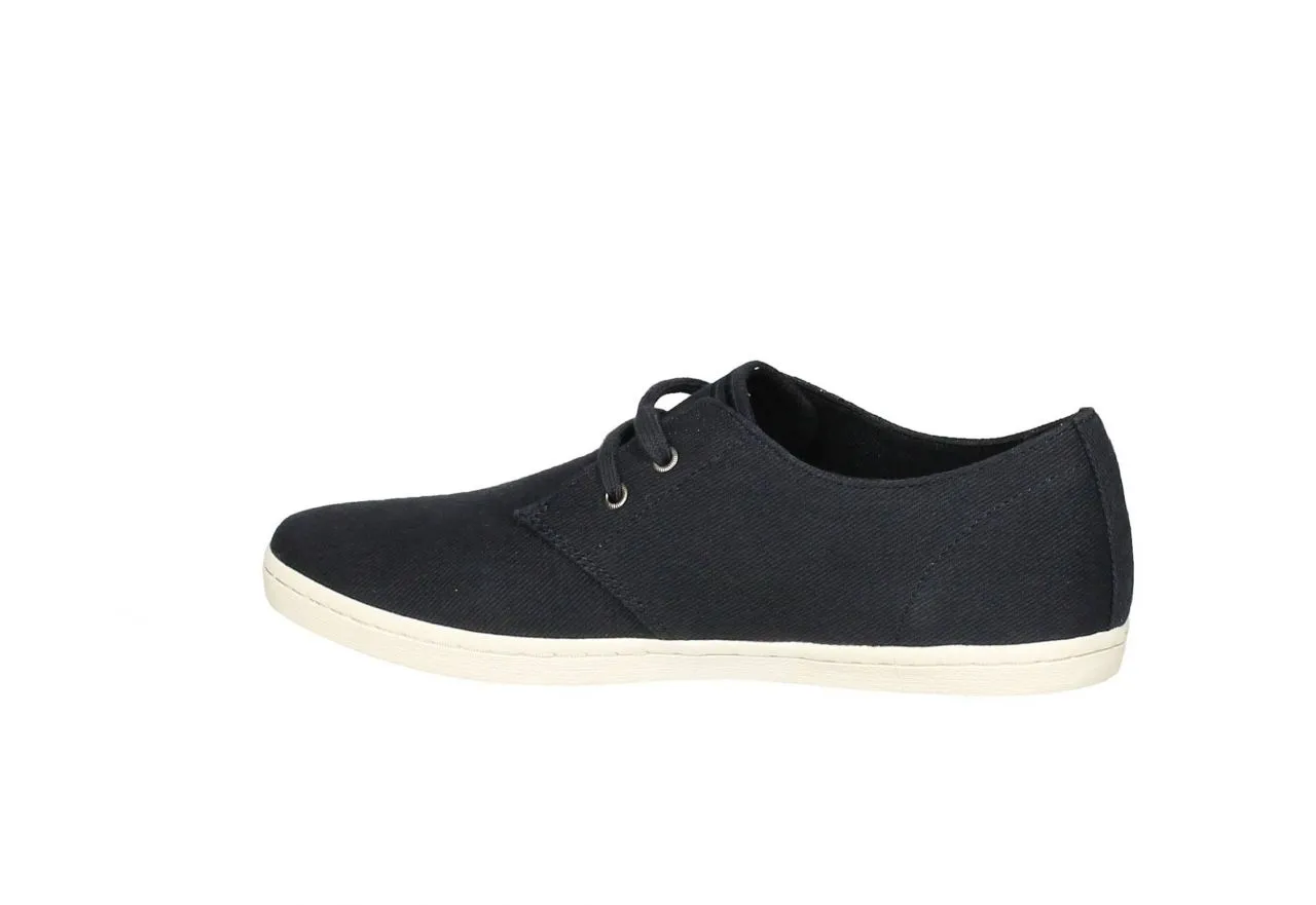 Blucher Lona Azul Laurel Azul Piso Blanco