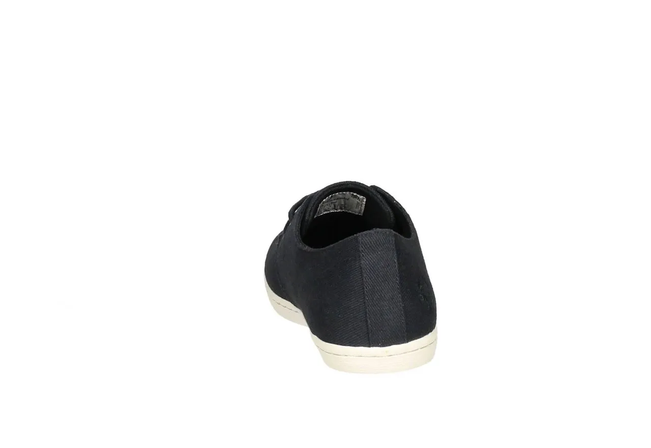 Blucher Lona Azul Laurel Azul Piso Blanco
