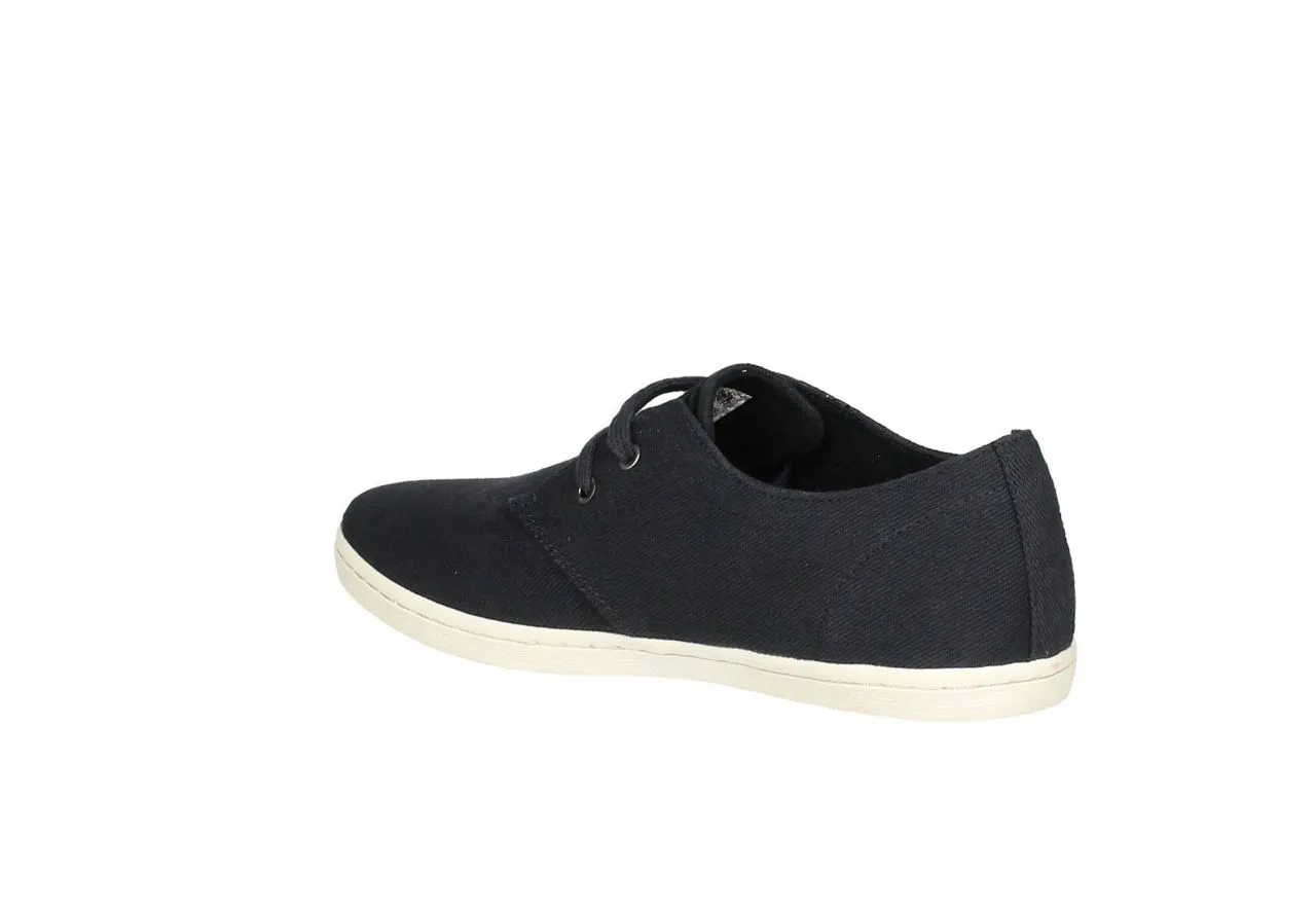 Blucher Lona Azul Laurel Azul Piso Blanco