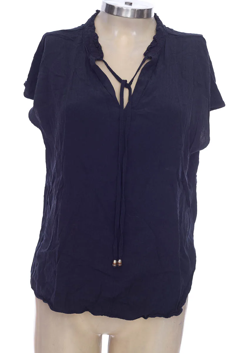 BLUSA COLOR AZUL  ELLE