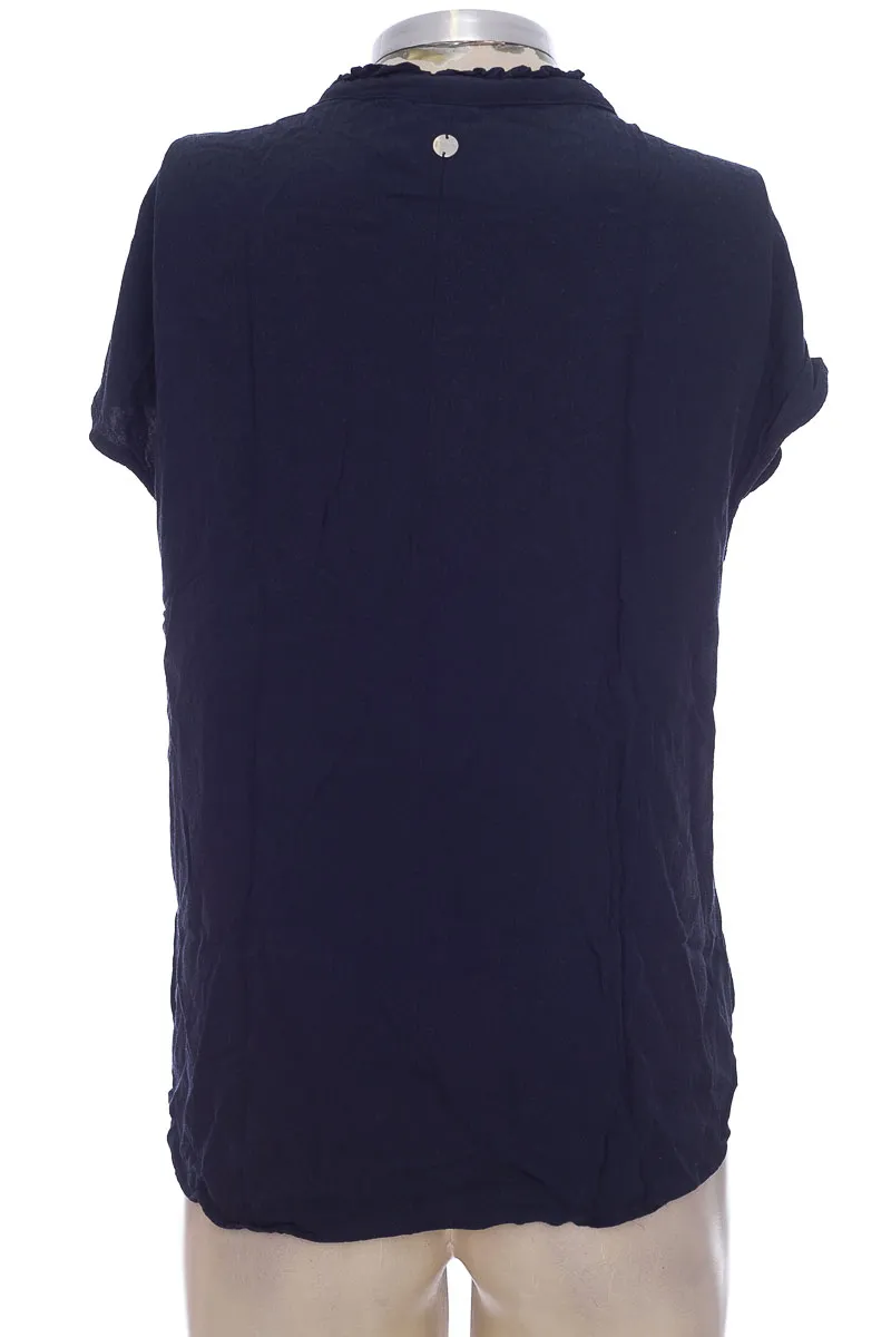BLUSA COLOR AZUL  ELLE