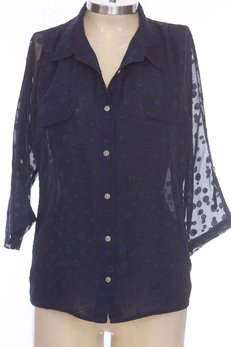 BLUSA COLOR AZUL  FDS