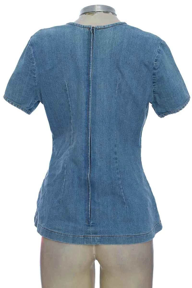 BLUSA COLOR AZUL  KRITTERIUM