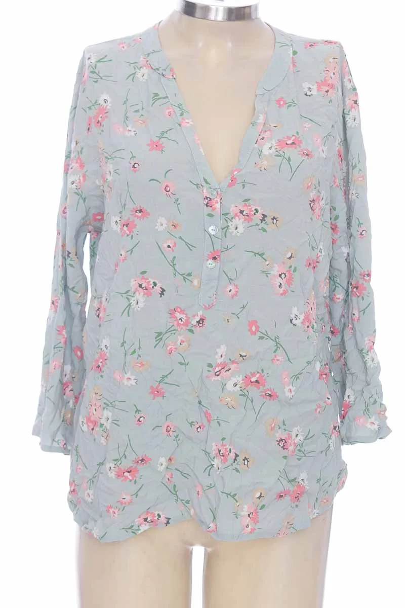 BLUSA COLOR AZUL  NITTA