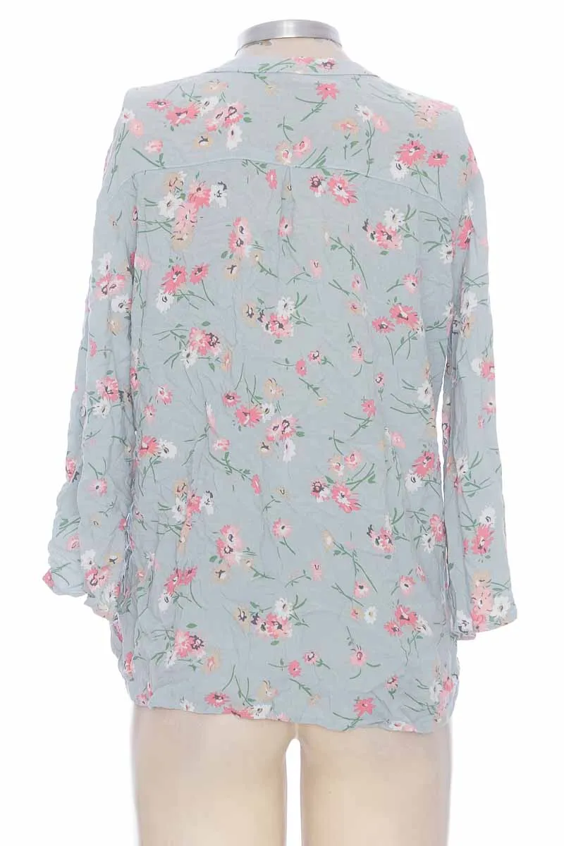 BLUSA COLOR AZUL  NITTA