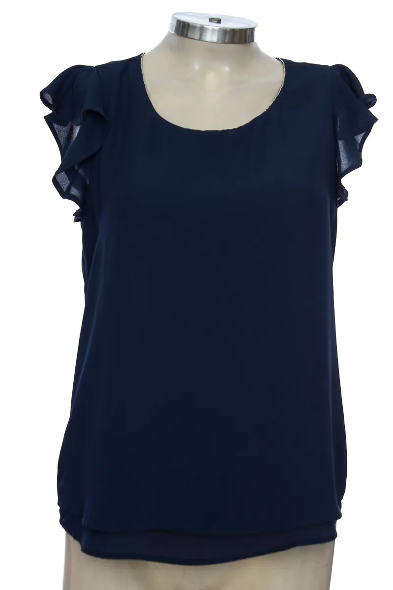 BLUSA COLOR AZUL  STILETTO