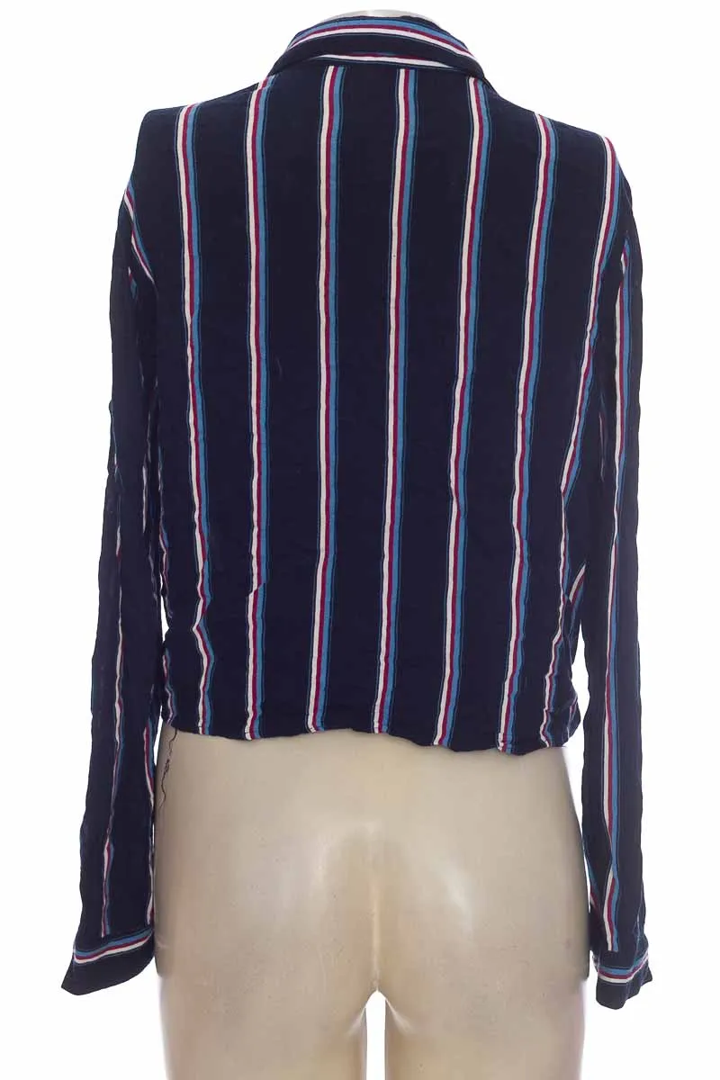 BLUSA COLOR AZUL  SYBILLA