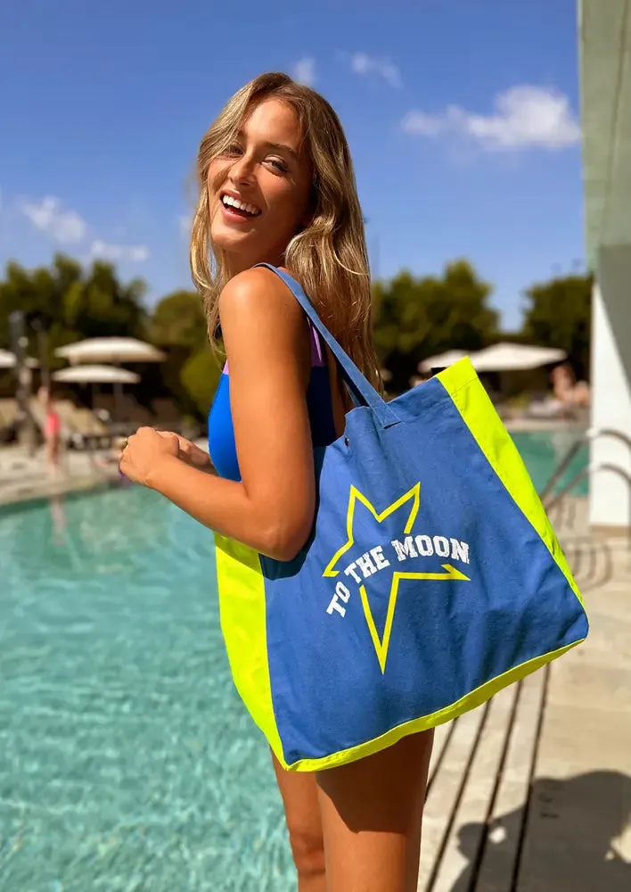 BOLSA DE PLAYA AZUL