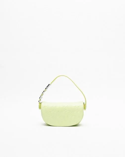 Bolso de mano Karl Lagerfeld K/SWING SM BAGUETTE Verde