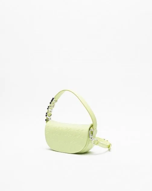 Bolso de mano Karl Lagerfeld K/SWING SM BAGUETTE Verde