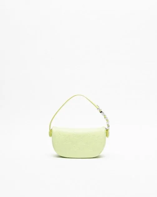 Bolso de mano Karl Lagerfeld K/SWING SM BAGUETTE Verde