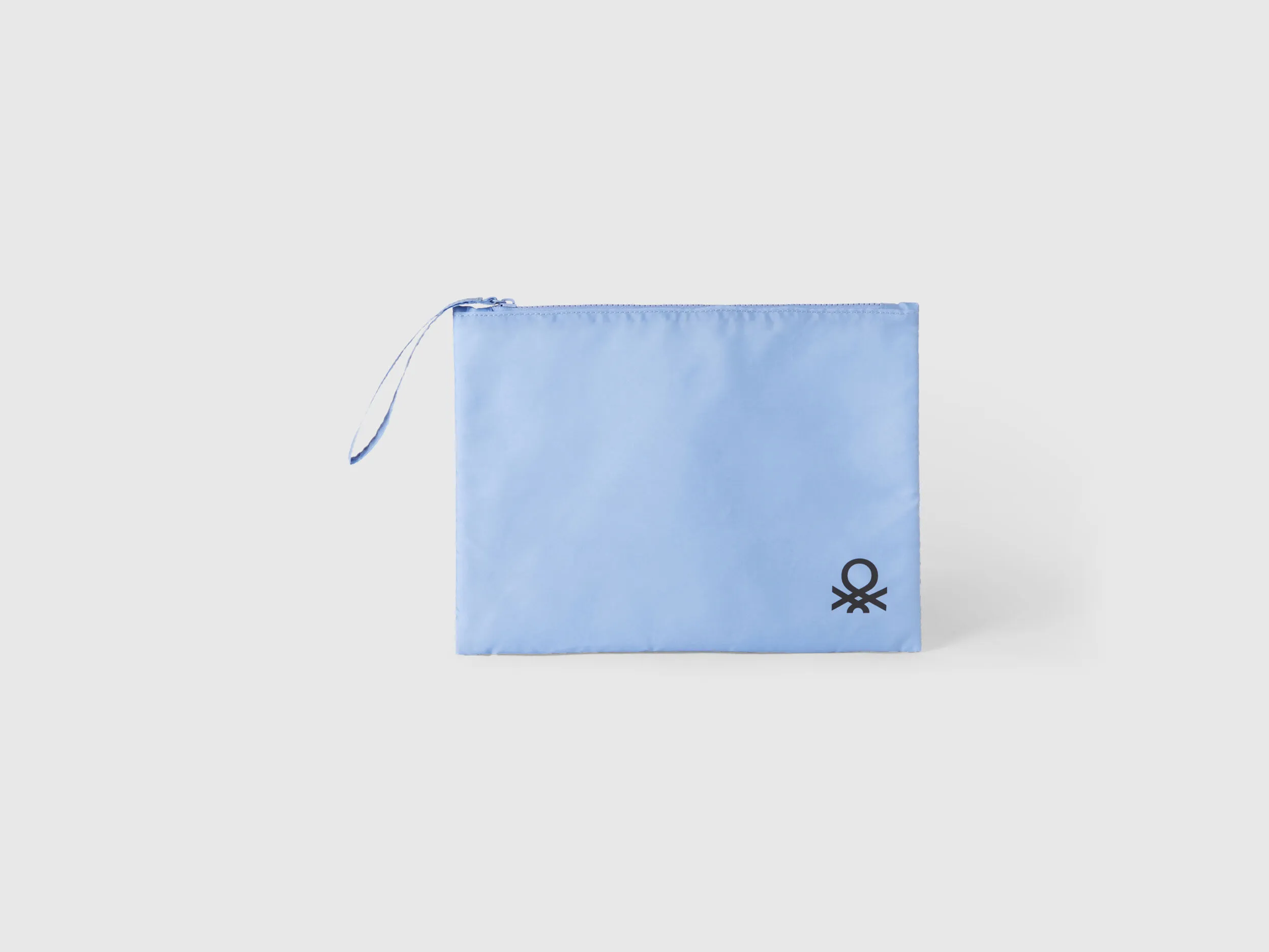 Bolso plano grande con logotipo