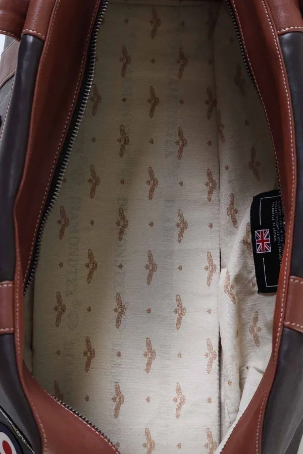 Bolsos Hombre Royal Air Force Bristol3 48H Dark Brown