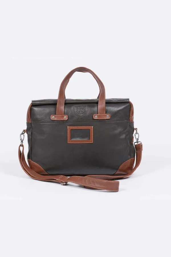 Bolsos Hombre Royal Air Force Crooks Bag Dark Brown