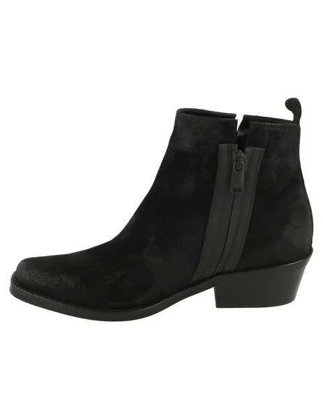 Botin de Janet con cremallera color negro