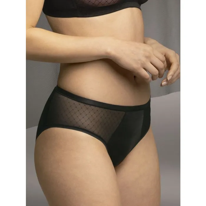 Braga alta Rosa faia Eve 1332 Negro