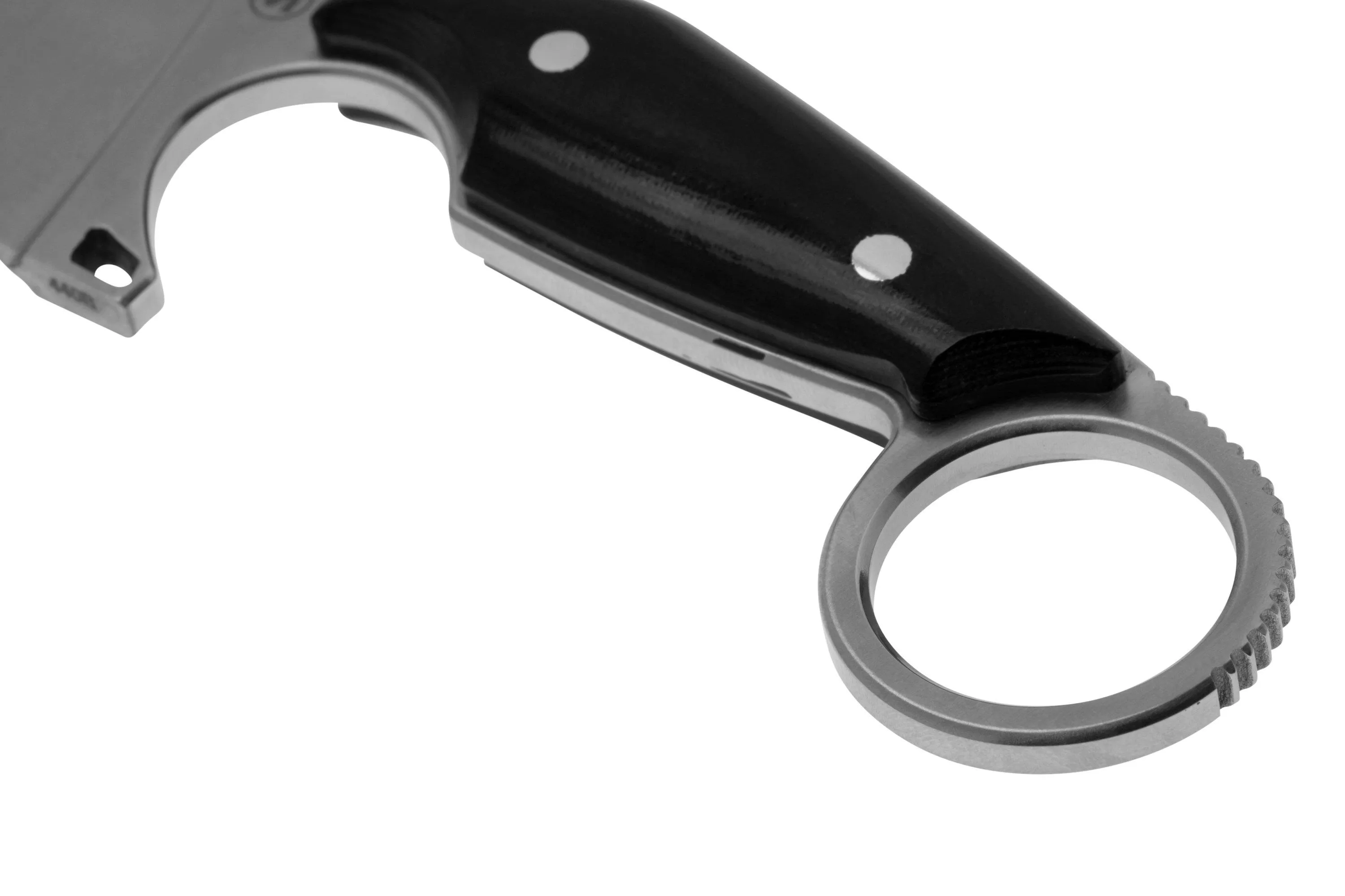 Böker Magnum Enki 02BM0001 Satin 440B, Black Micarta, cuchillo fijo, Engelbert Czaja design