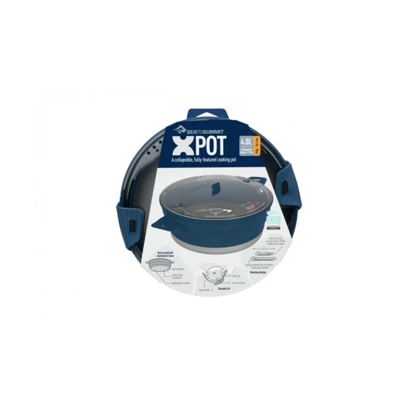 Cacerola plegable Sea to Summit X Pot Large 4l (Navy)