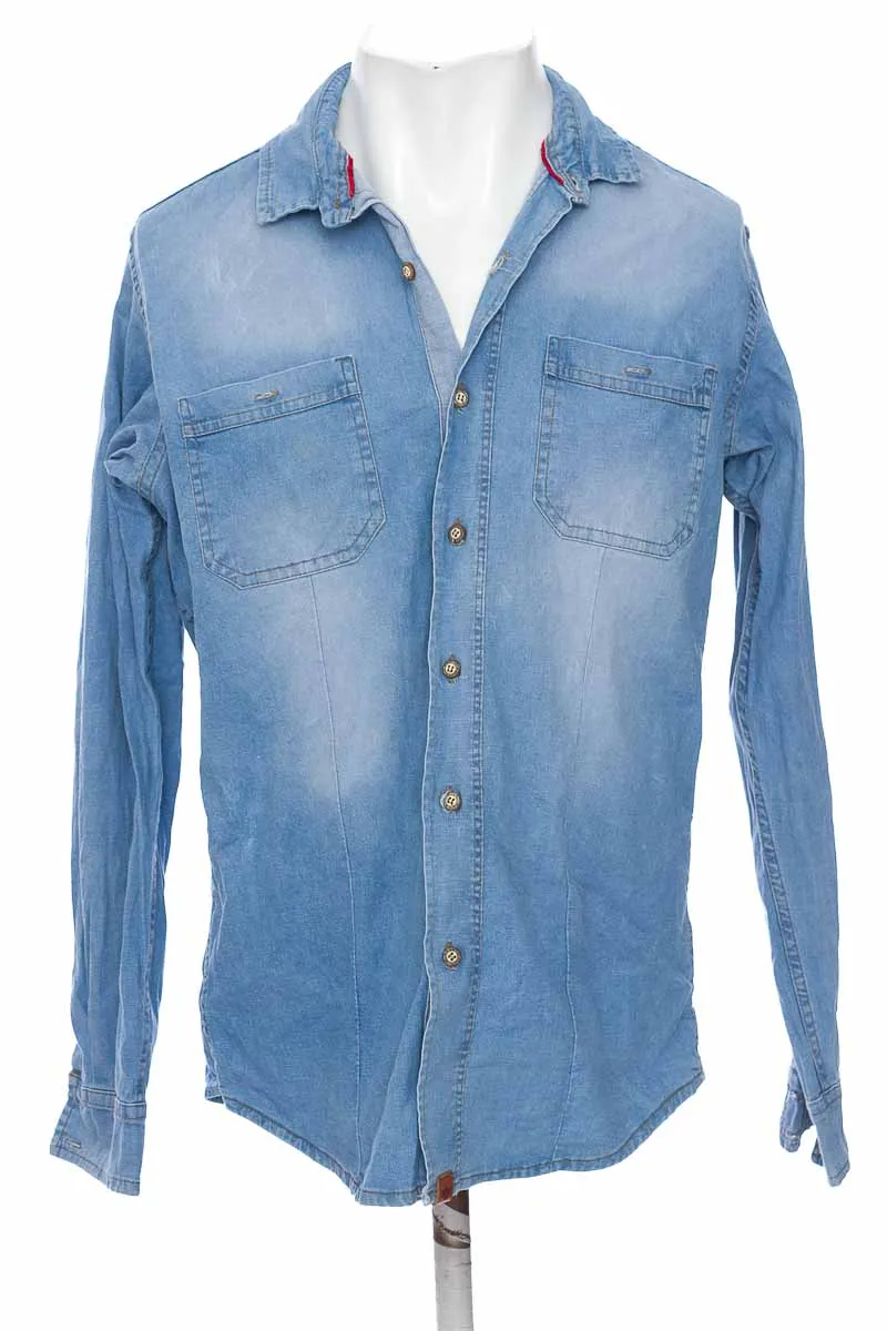 CAMISA COLOR AZUL  BIOZZIDO