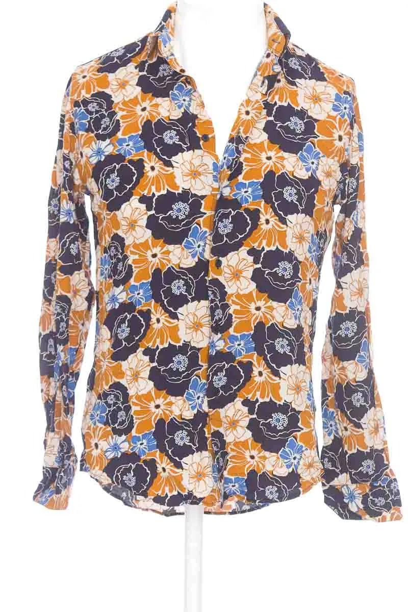 CAMISA COLOR AZUL  ZARA
