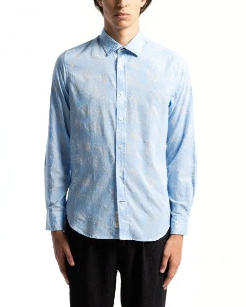 Camisa Ganesh G75700M Azul