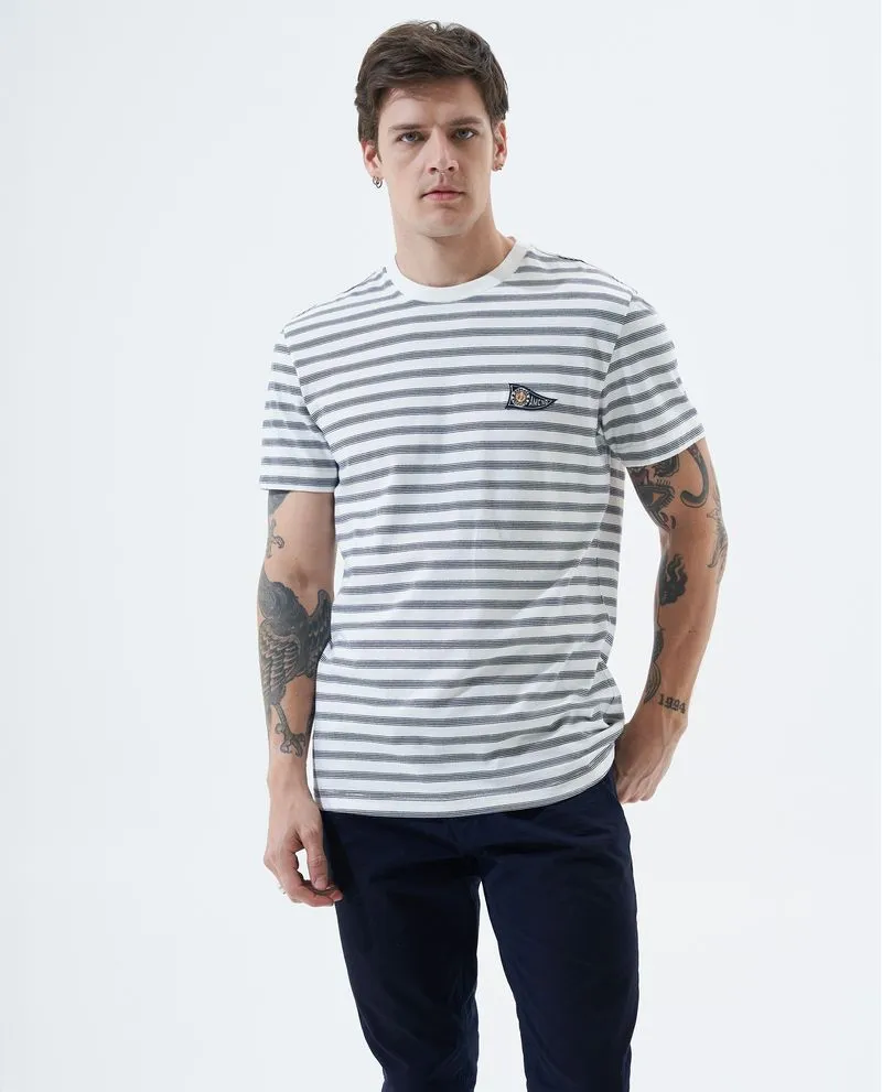 Camiseta a rayas para hombre