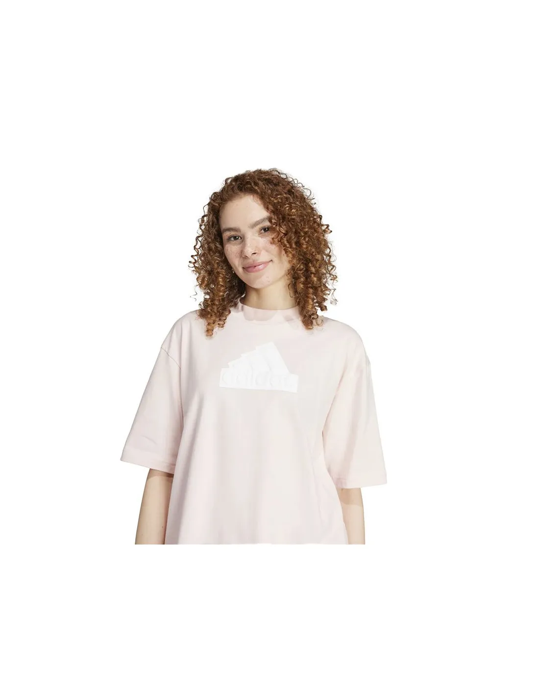 Camiseta adidas Future Icons Badge Of Sport Boyfriend Mujer Rosa