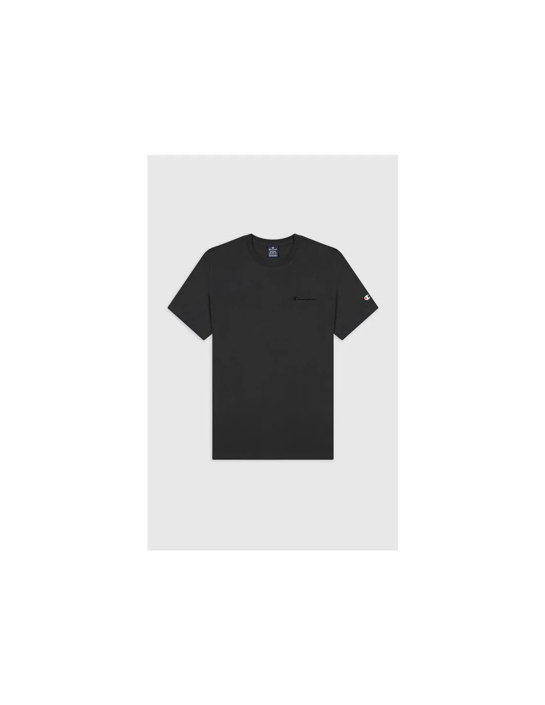 Camiseta Champion Crewneck Negro Hombre