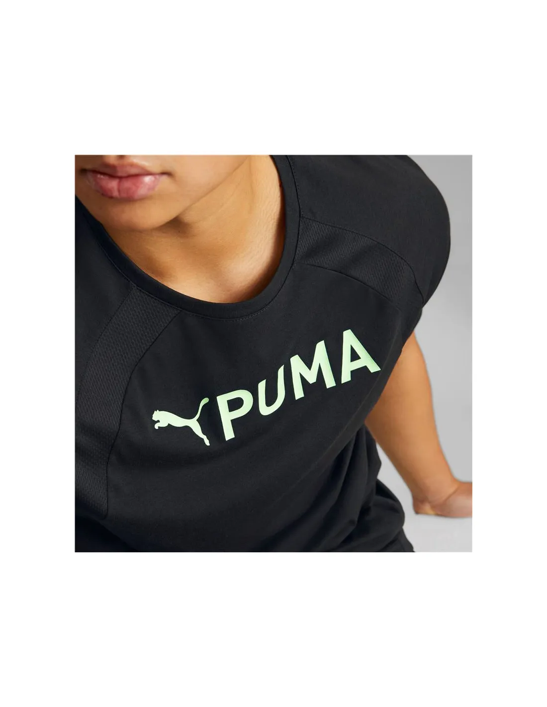 Camiseta de Fitness Puma Fit Ultrabreathe Triblend Negro Hombre