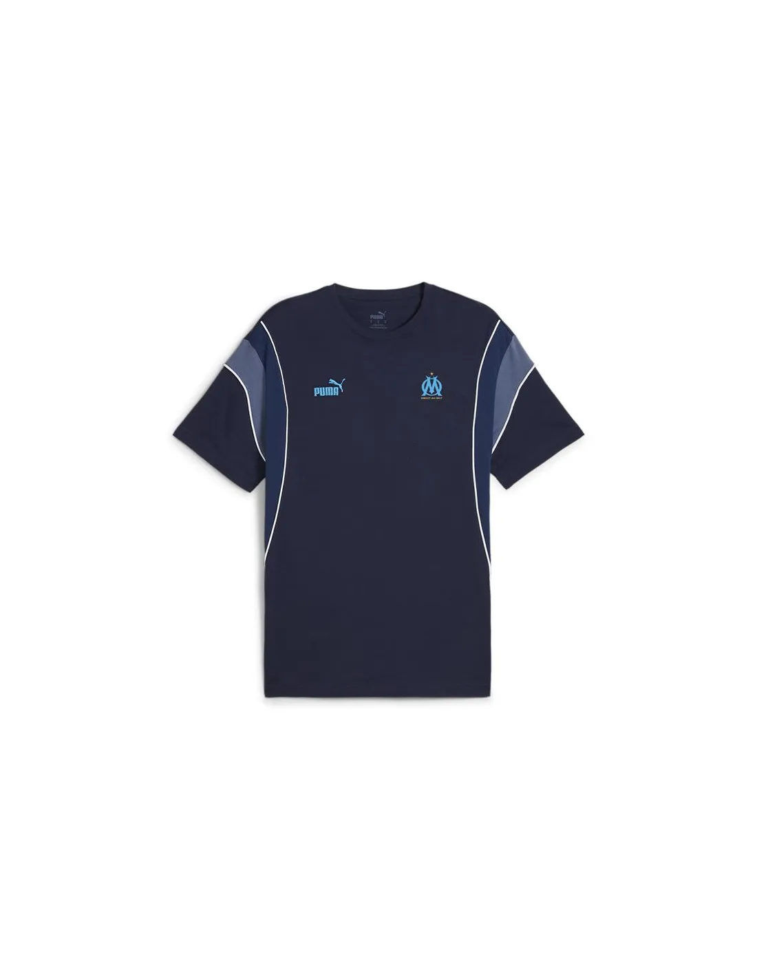 Camiseta de Fútbol Puma Olympique Marseille Azul Marino Hombre