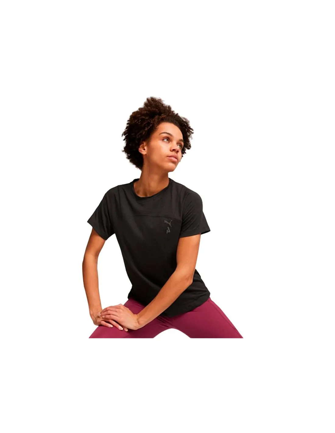 Camiseta de Running Puma Run Favorite AOP Negro Hombre