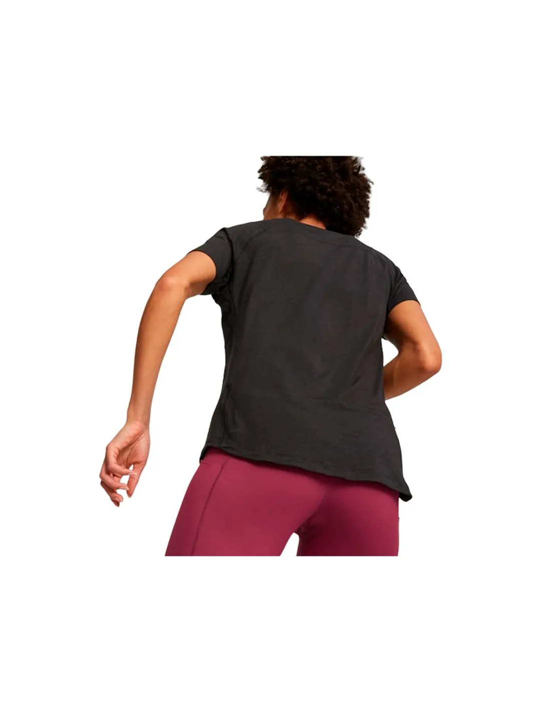 Camiseta de Running Puma Run Favorite AOP Negro Hombre
