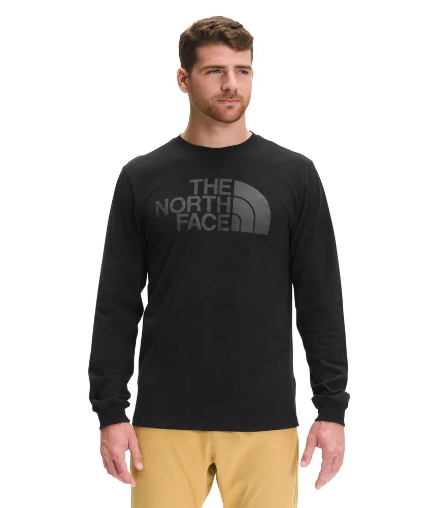 Camiseta Half Dome Tee Manga Larga Negra Hombre The North Face