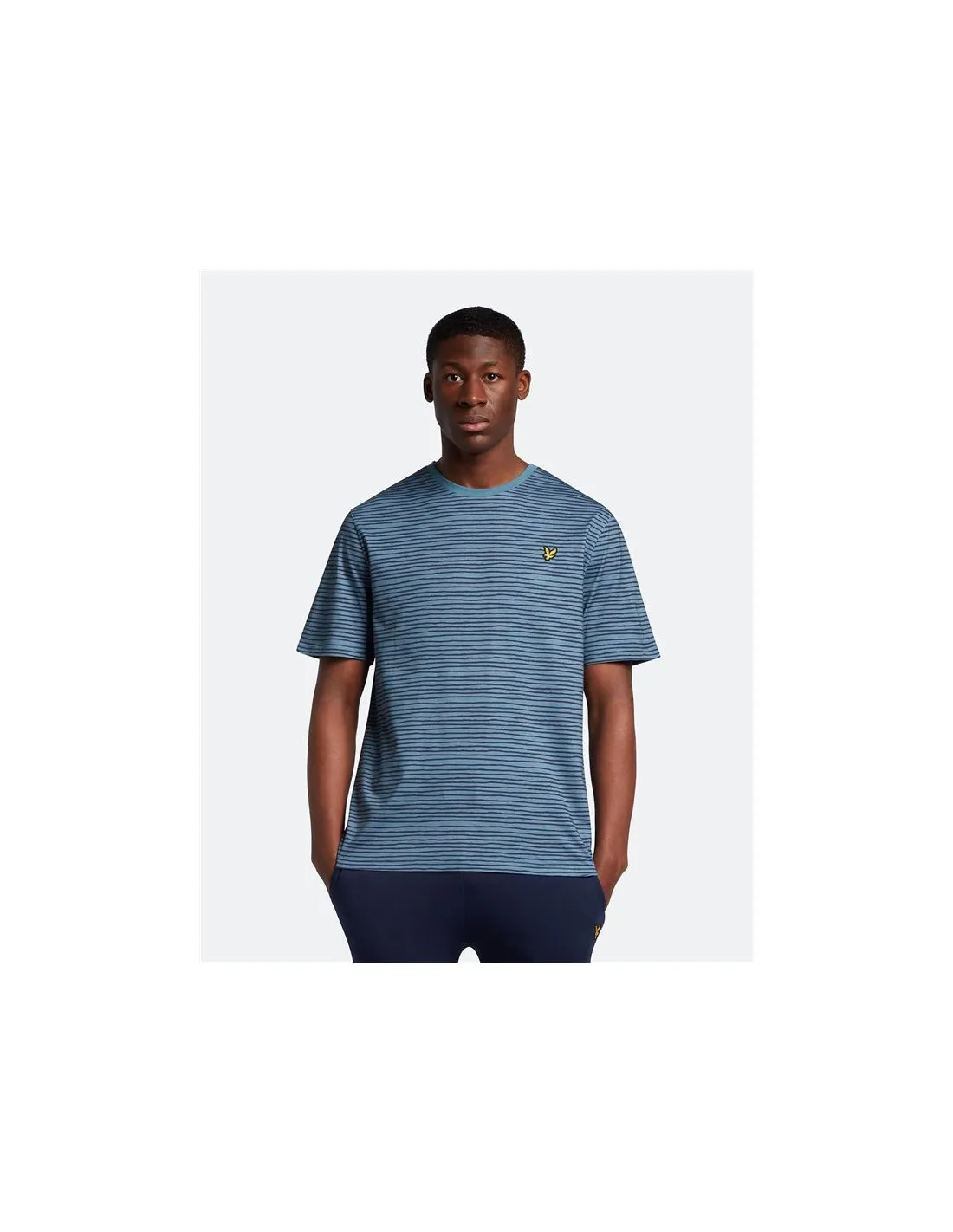 CAMISETA LYLE & SCOTT V1BRETON STRIPE HOMBRE AZUL