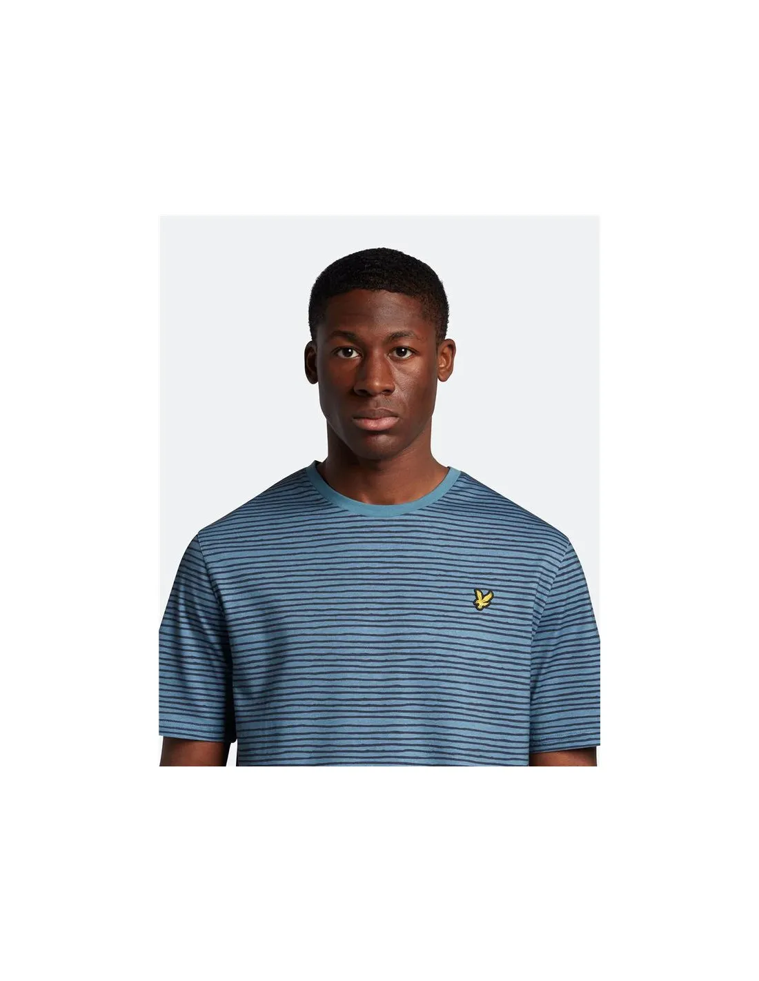 CAMISETA LYLE & SCOTT V1BRETON STRIPE HOMBRE AZUL
