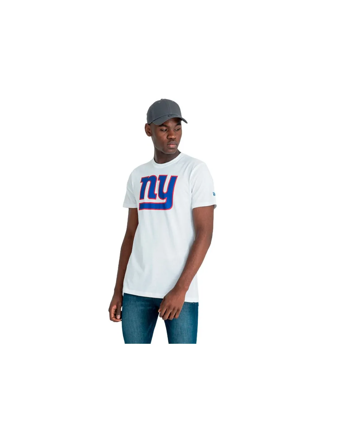 Camiseta New Era New York Giants NFL Regular Hombre Blanco