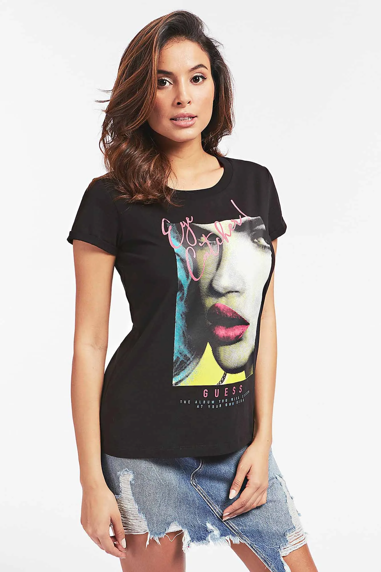 Camiseta para mujer de Guess Jeans – W0YI50JA900