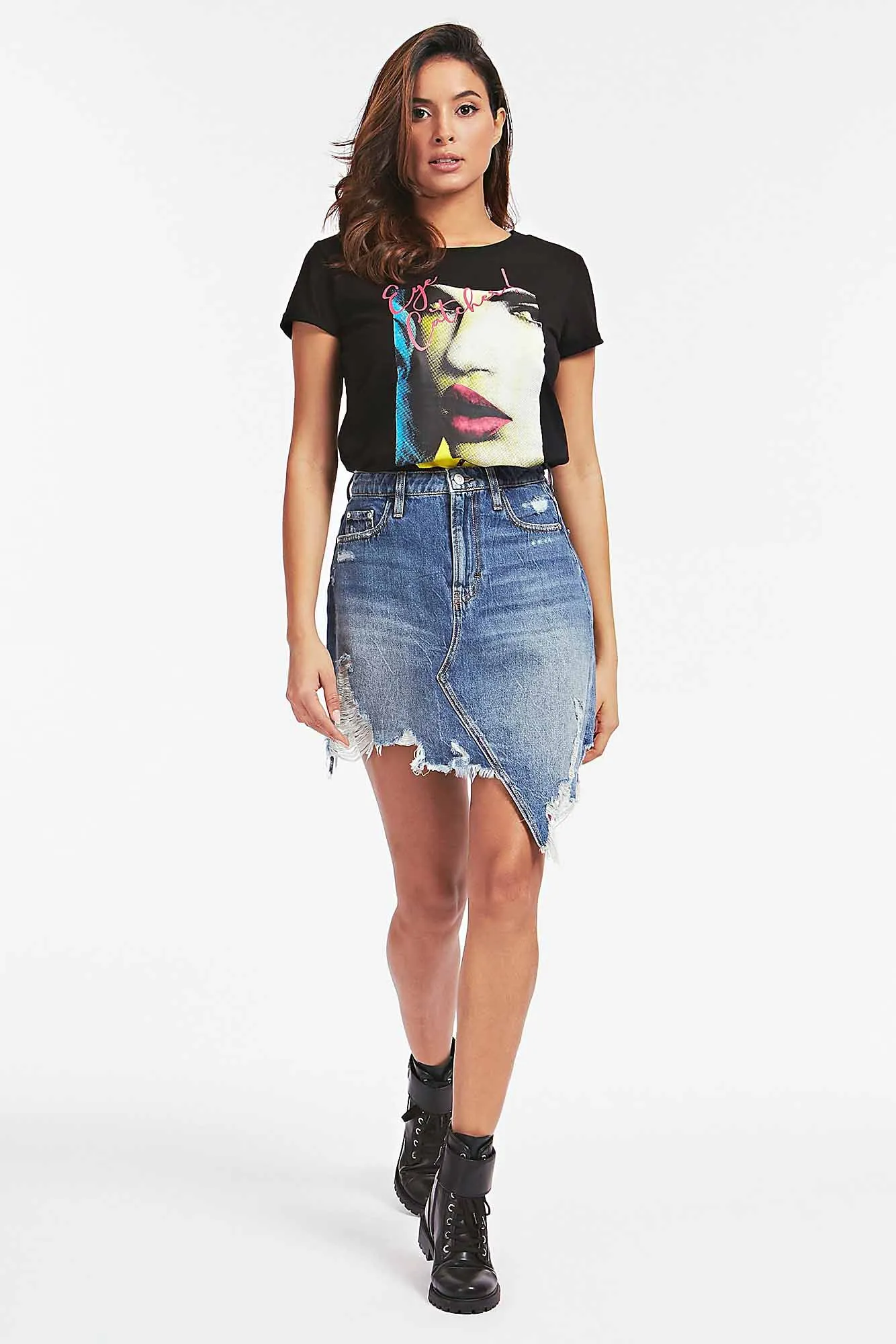 Camiseta para mujer de Guess Jeans – W0YI50JA900