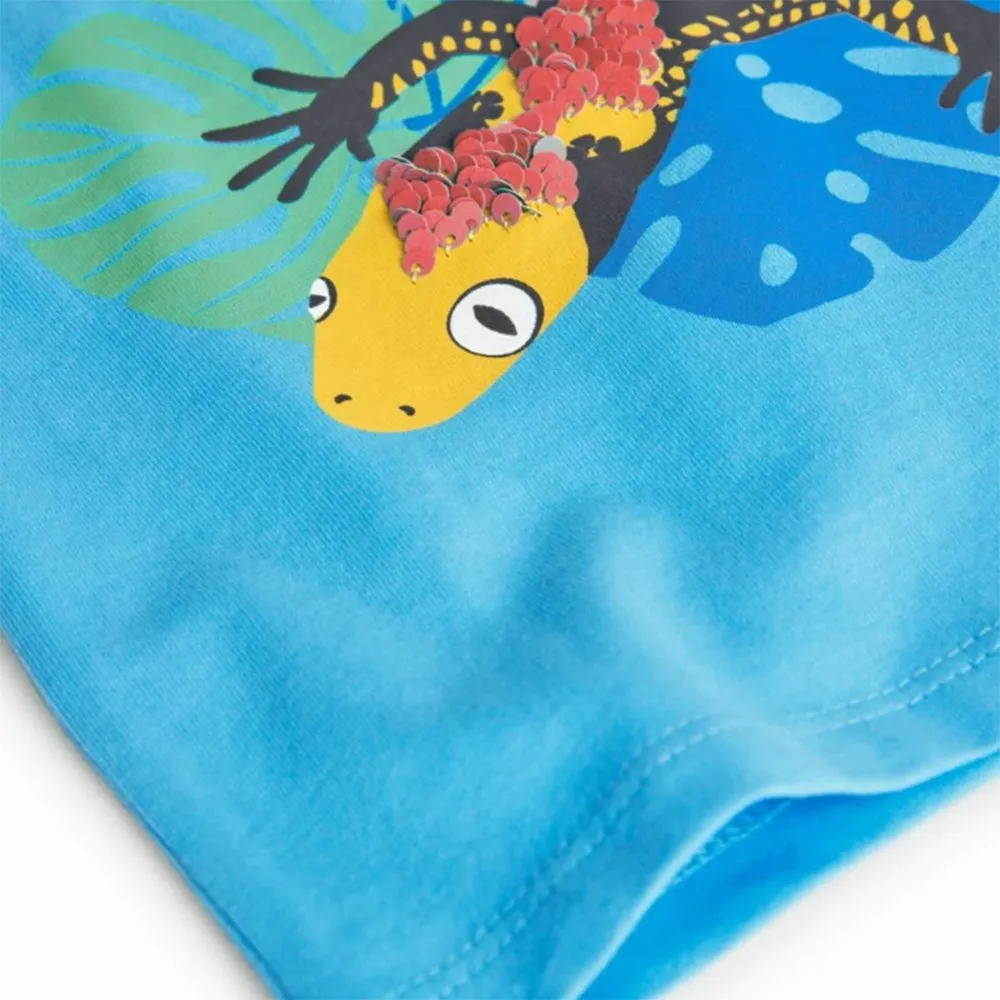 Camiseta punto de bebé niño Boboli 348050 TURQUESA CORDONETS